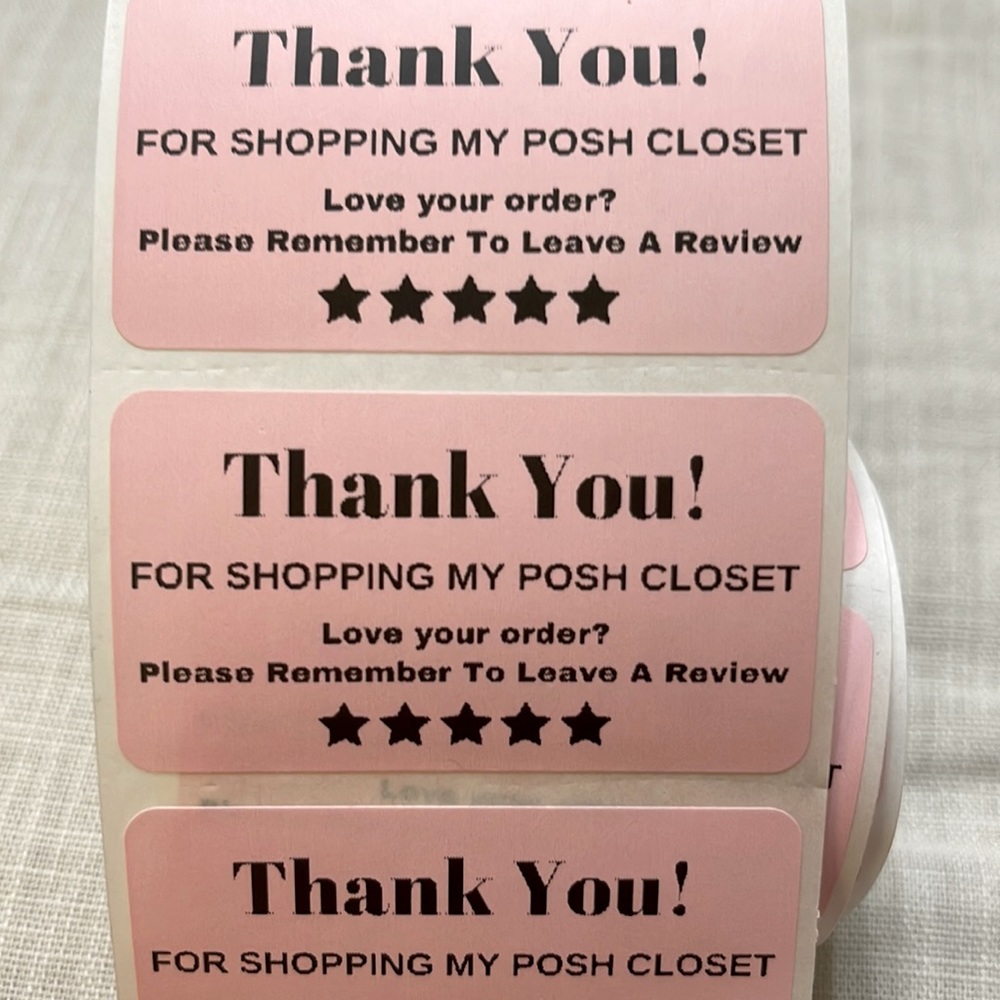 Thank You Stickers